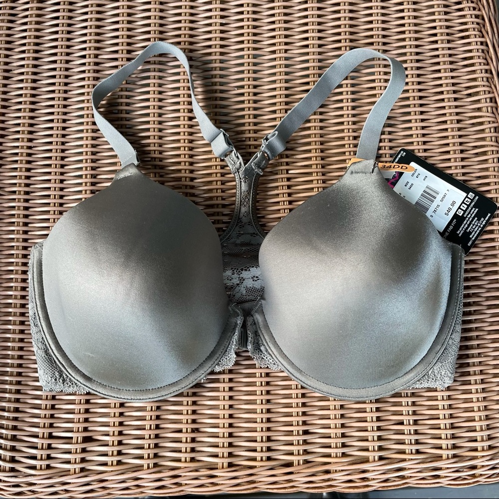 NWT Maidenform Extra Coverage T-Back Bra 34DD @